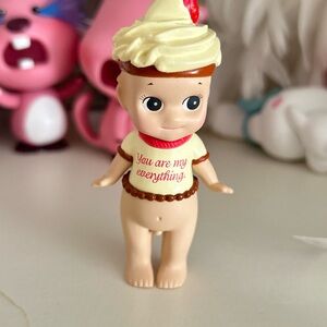 Cute Cream and Brown Kids Toy Figure
